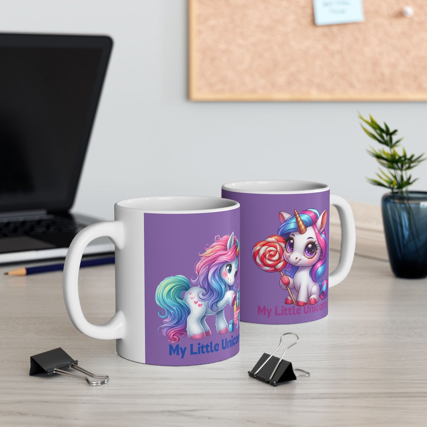My Little Unicorn Princess Mug 11-15 Ounces Light Purple