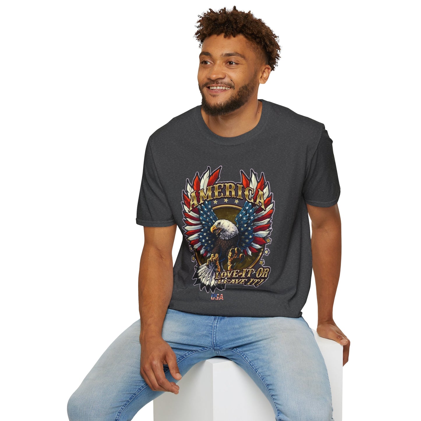 Eagle Usa Unisex T-Shirt Three
