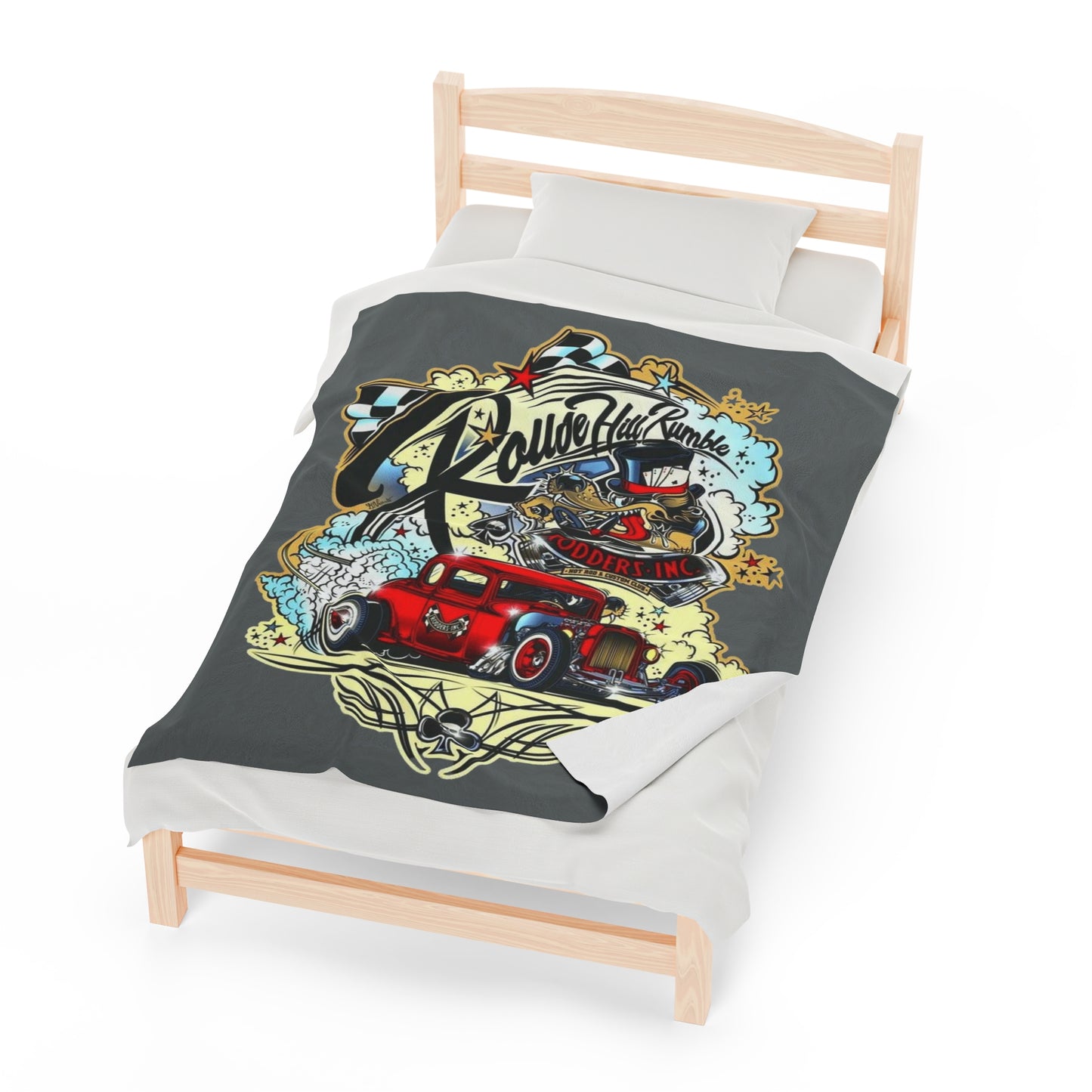 RoadSters Blankets Dark Grey