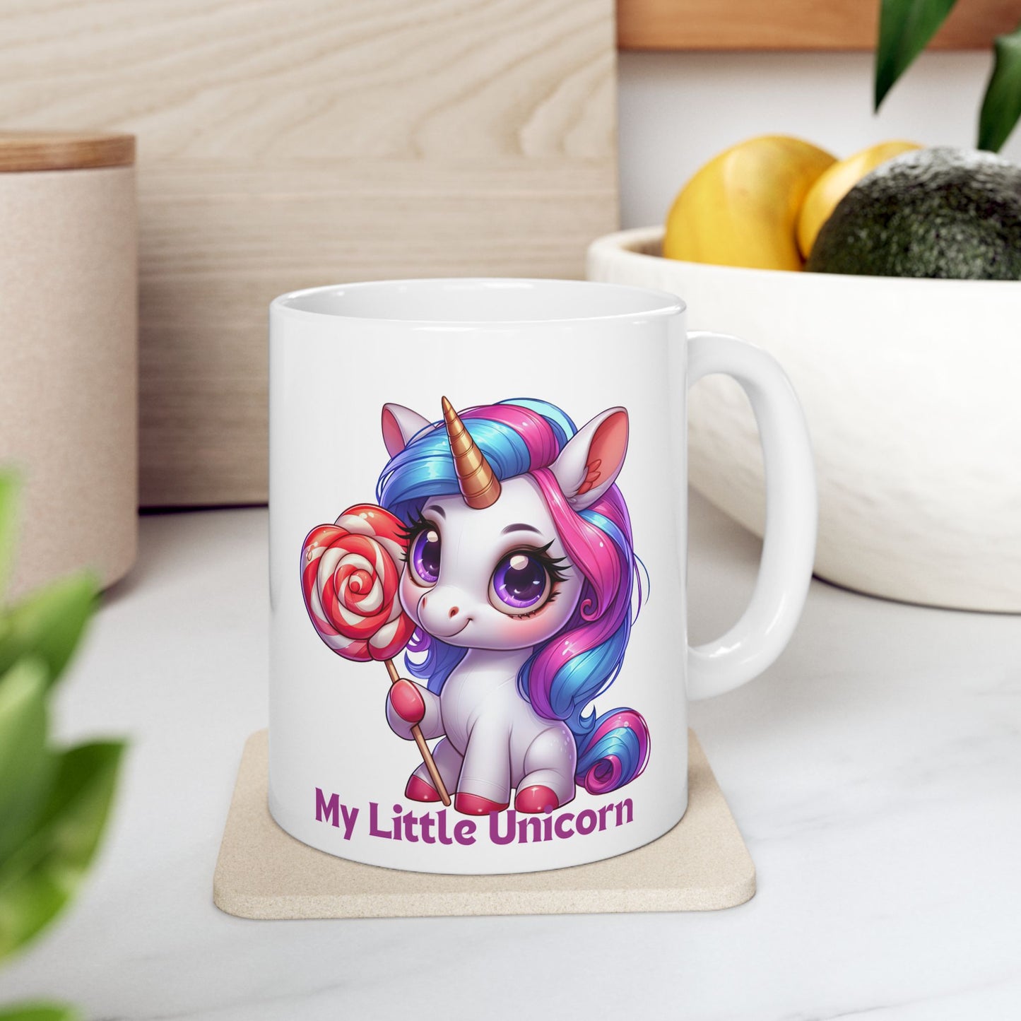 My Little Unicorn Princess Mug 11-15 Ounces White