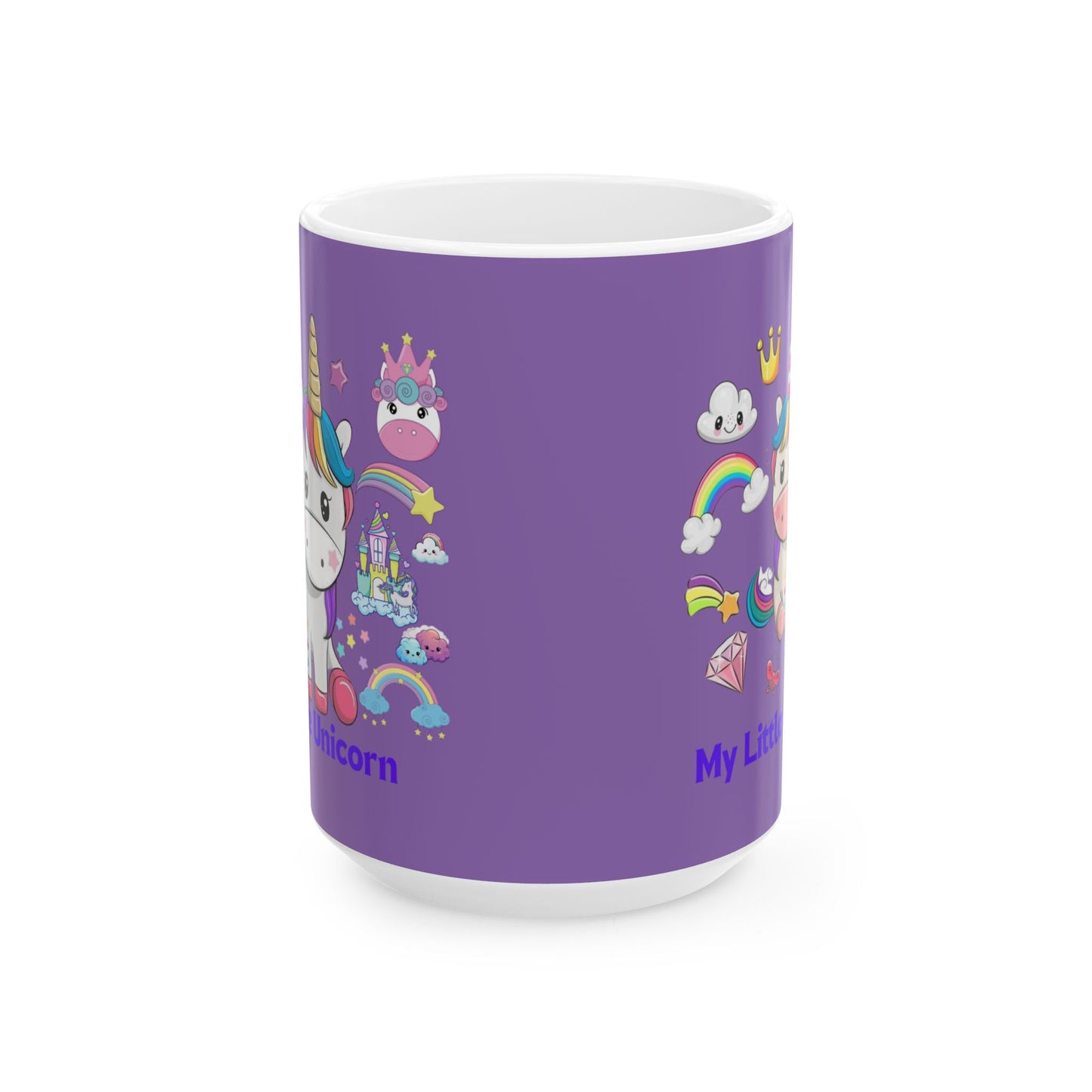 My Little Unicorn Fantasy Mug 11-15 Ounces Light Purple