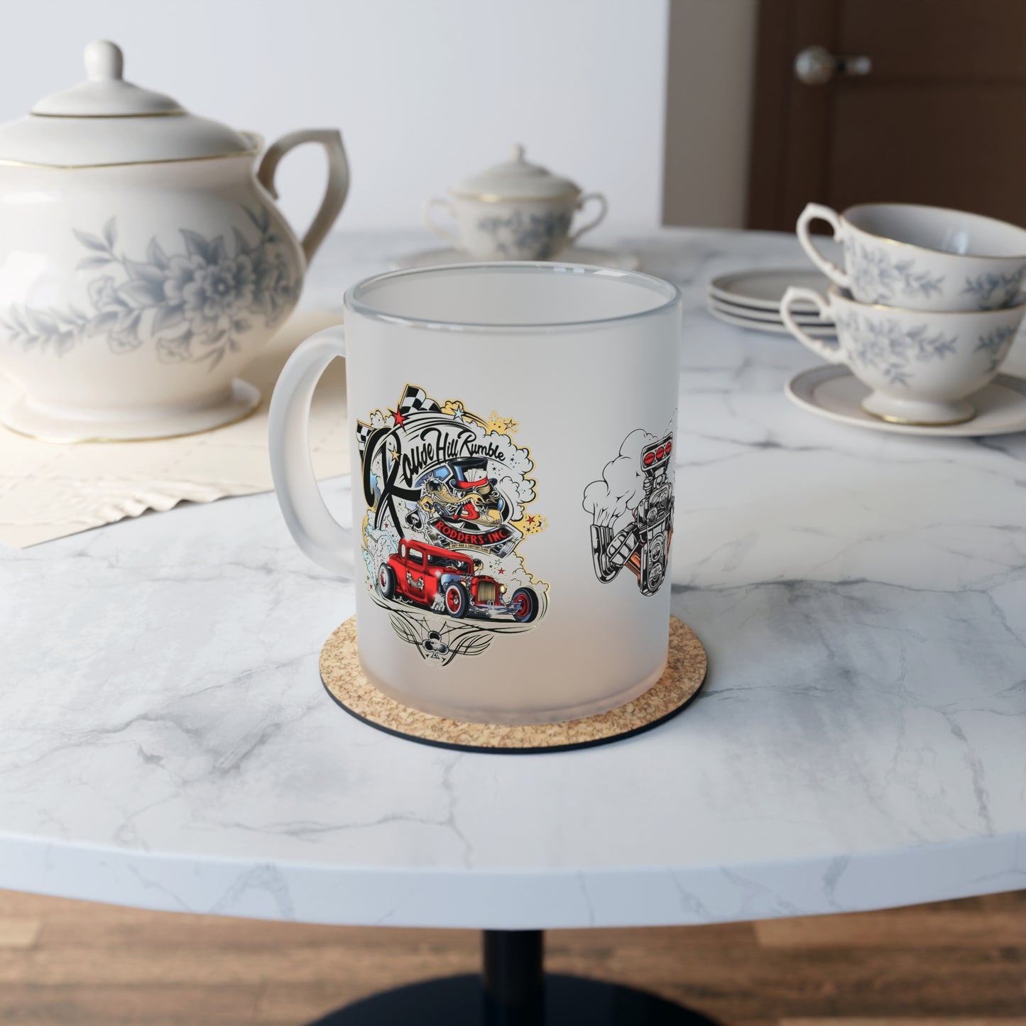 Frosted Glass Mug