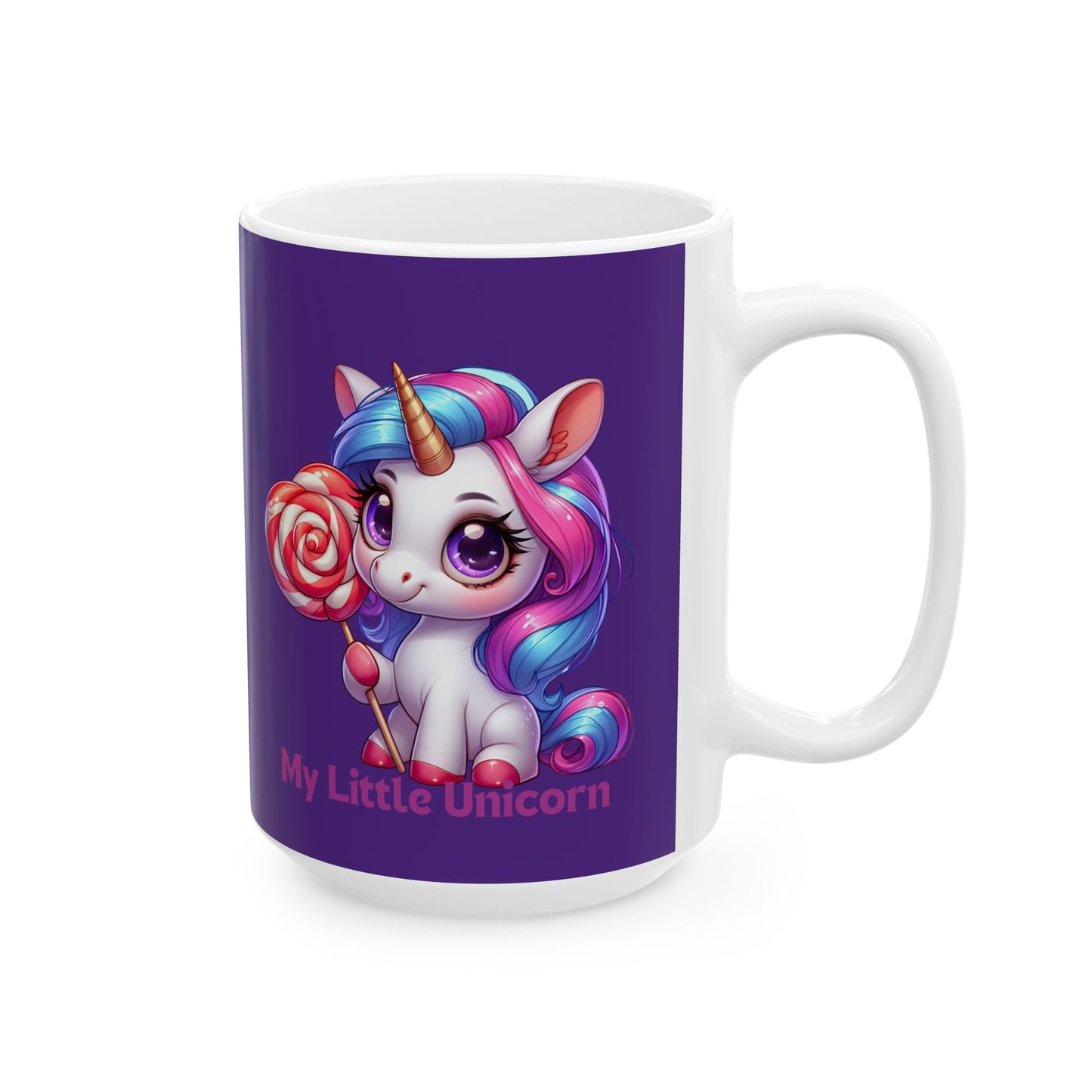 My Little Unicorn Princess Mug 11-15 Ounces Purple