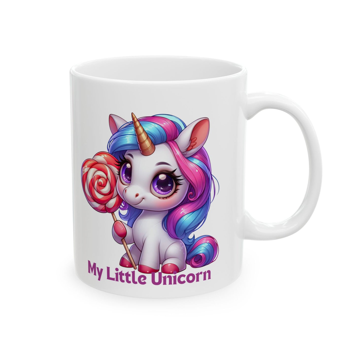 My Little Unicorn Princess Mug 11-15 Ounces White