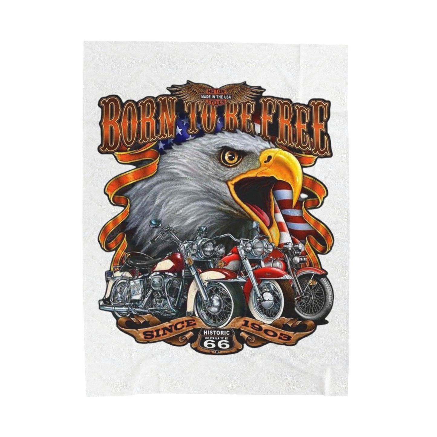 Eagle Blankets White