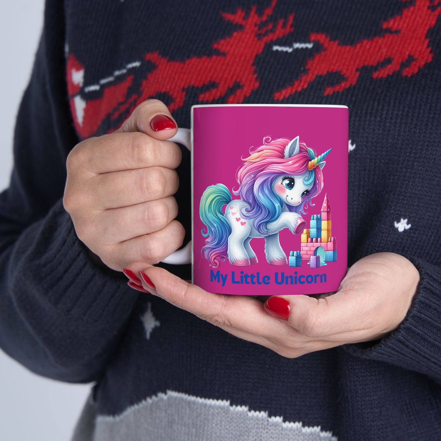 My Little Unicorn Princess Mug 11-15 Ounces Pink