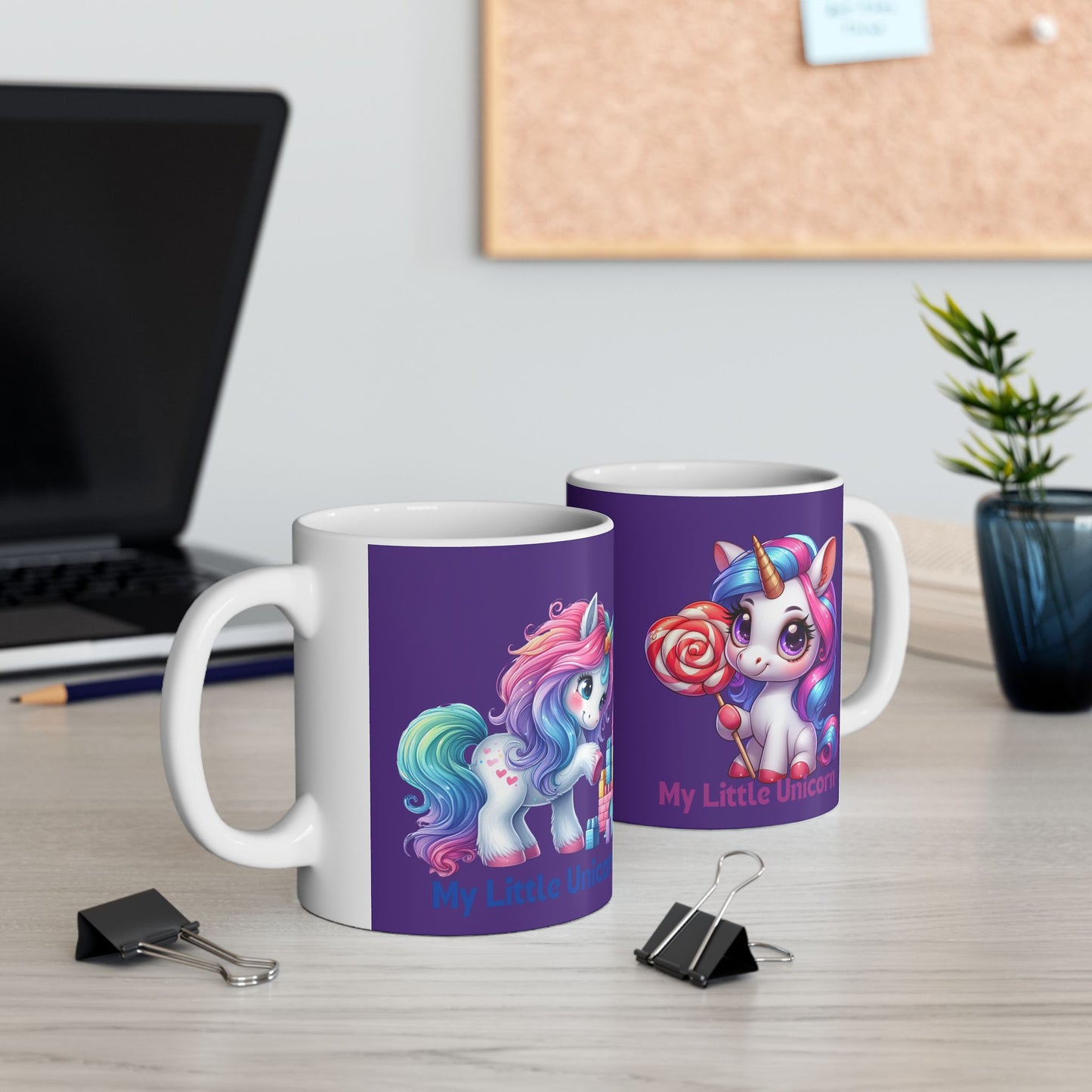 My Little Unicorn Princess Mug 11-15 Ounces Purple
