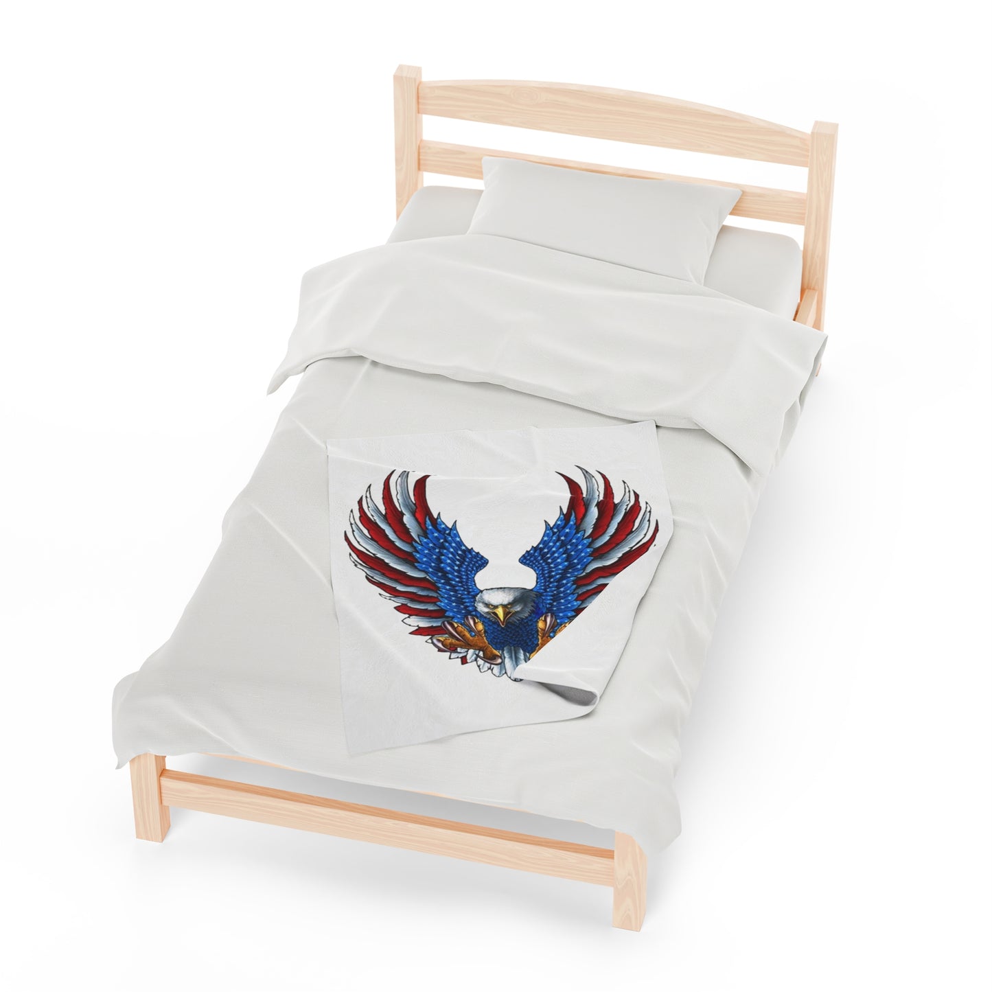 Eagle Usa Blankets White