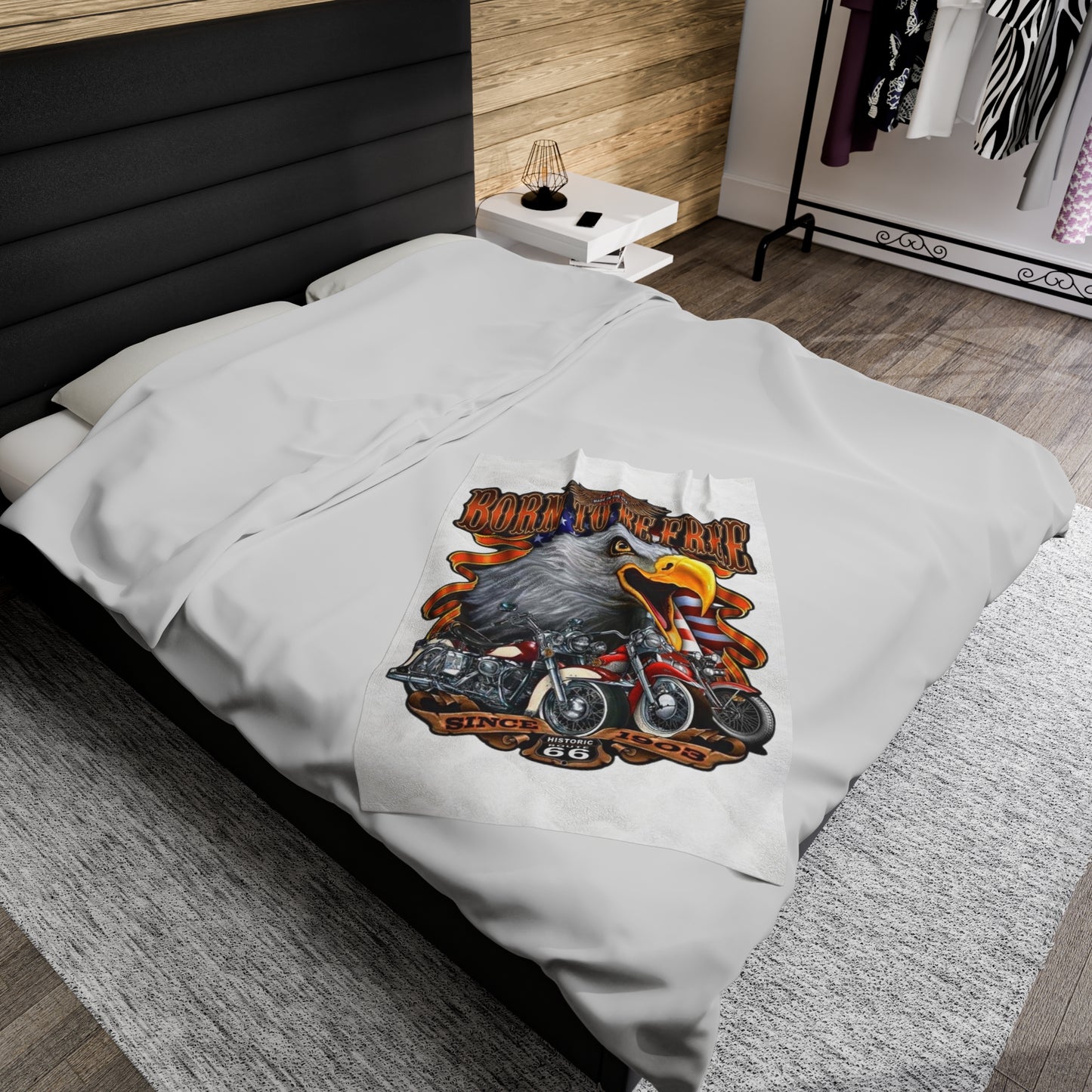 Eagle Blankets White