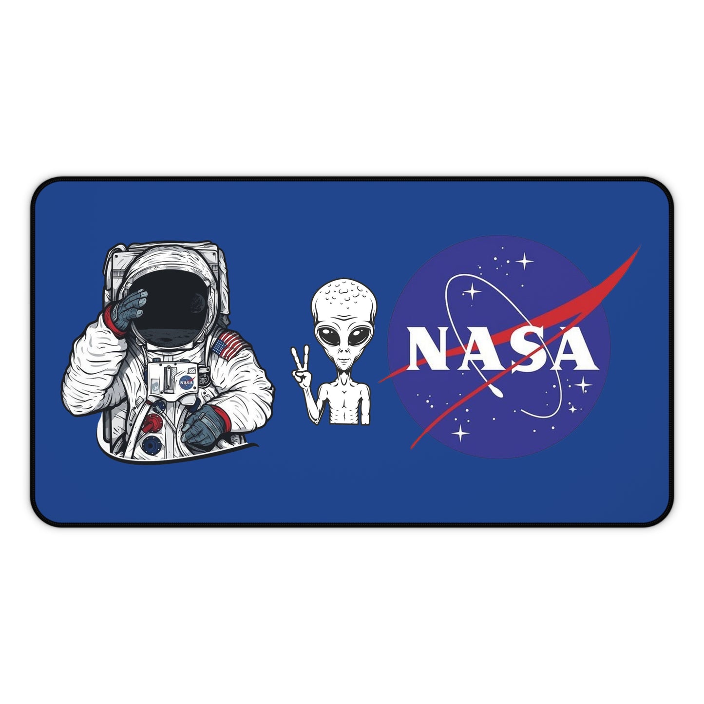 Nasa Mouse Pad Dark Blue
