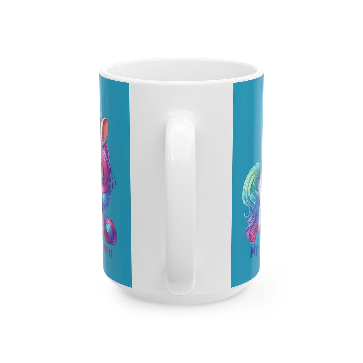 My Little Unicorn Princess Mug 11-15 Ounces Turquoise