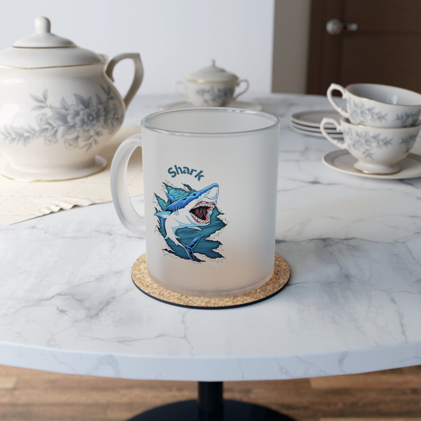 Frosted Glass Mug