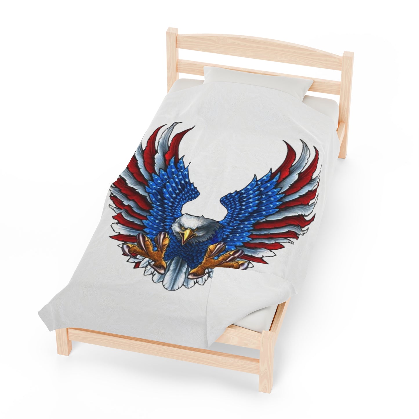 Eagle Usa Blankets White