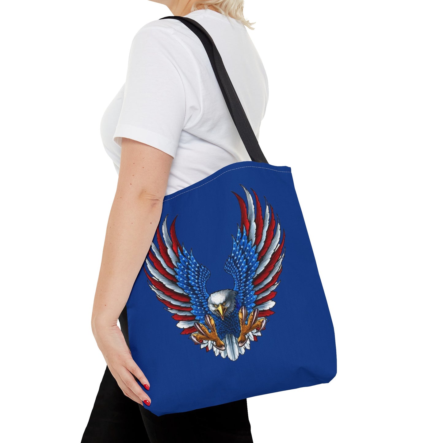 Eagle Usa Tote Bag Dark Blue