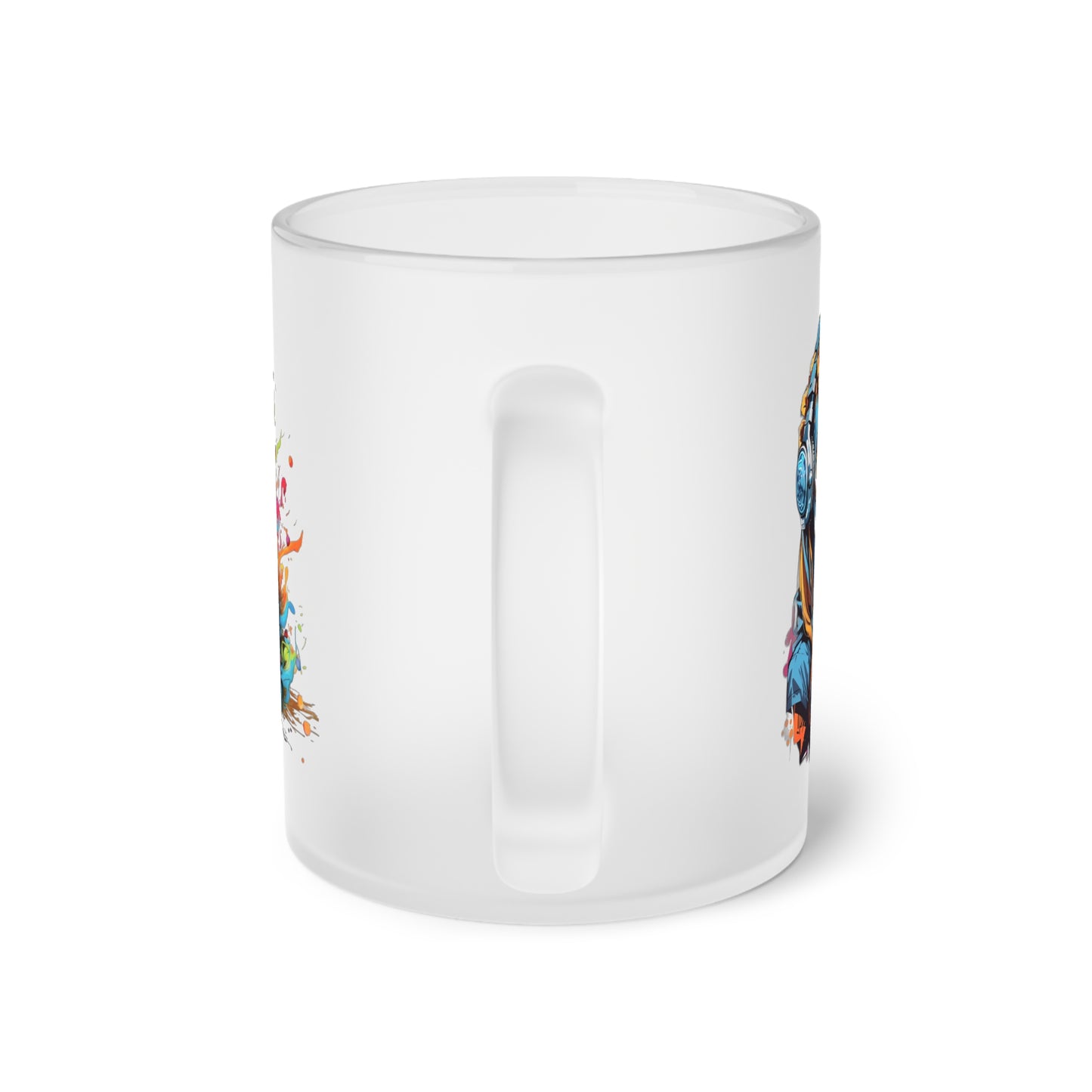 Frosted Glass Mug
