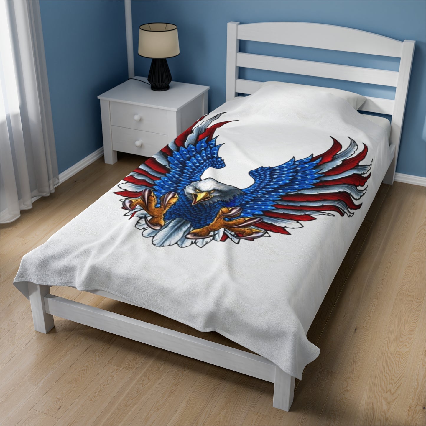 Eagle Usa Blankets White