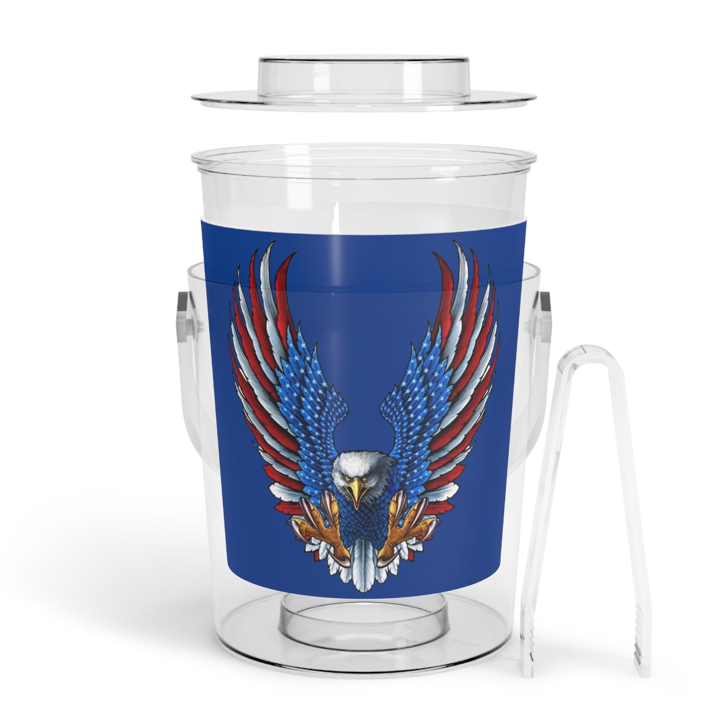 Ice Bucket with Tongs