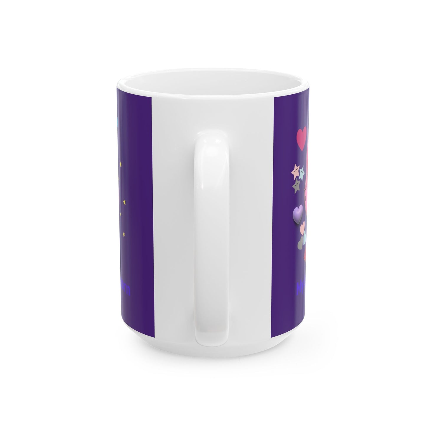 My Little Unicorn Love Mug 11-15 Ounces Purple