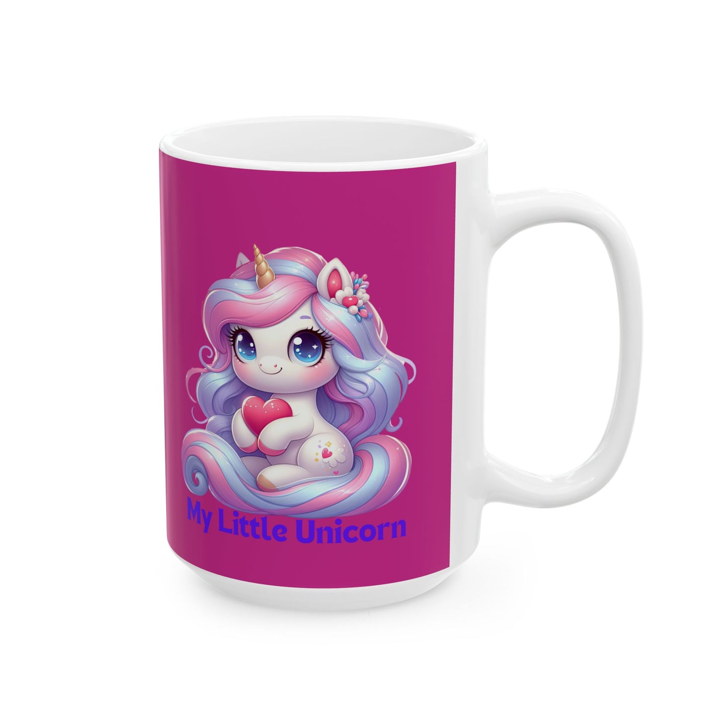 My Little Unicorn Sweet Mug 11-15 Ounces Pink