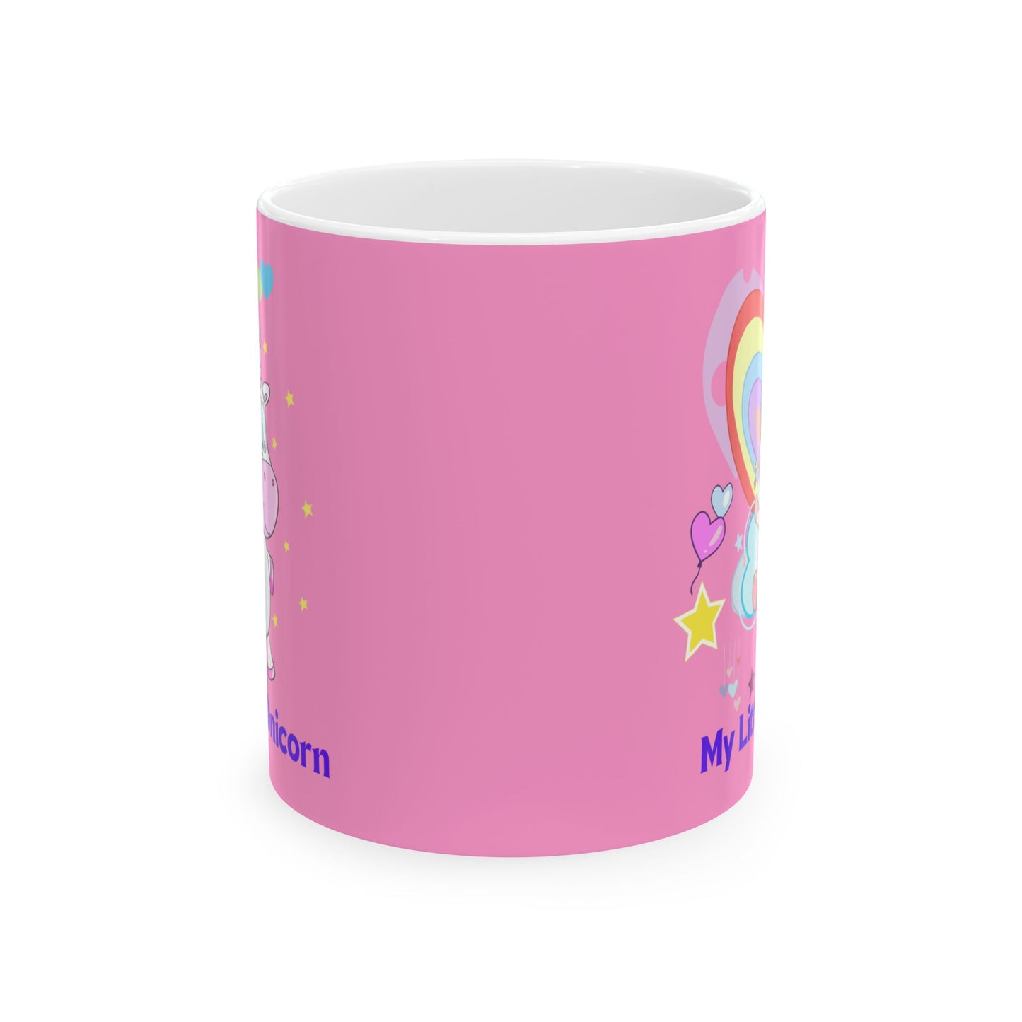 My Little Unicorn Love Mug 11-15 Ounces Pink