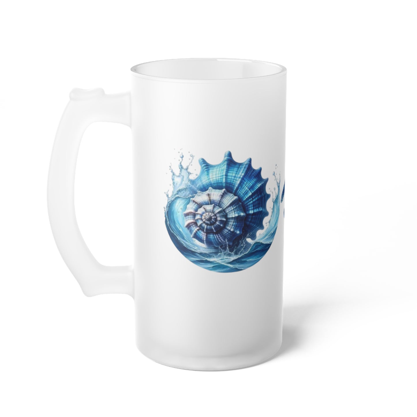 Frosted Glass Beer Mug