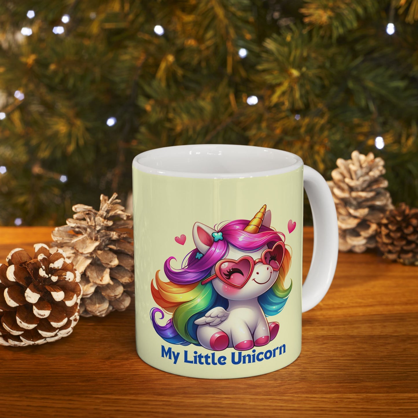 My Little Unicorn Princess Mug 11-15 Ounces Yellow