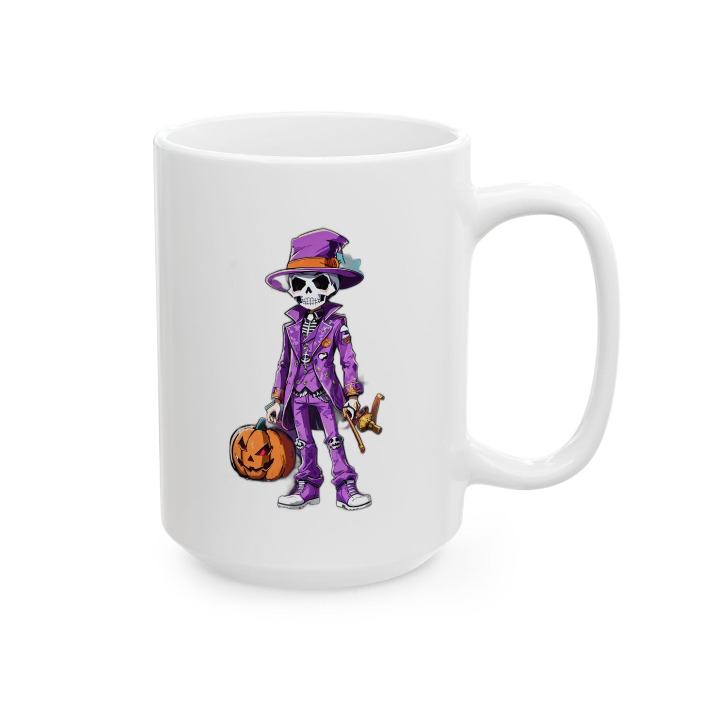 Halloween Mug 11-15 Onces White