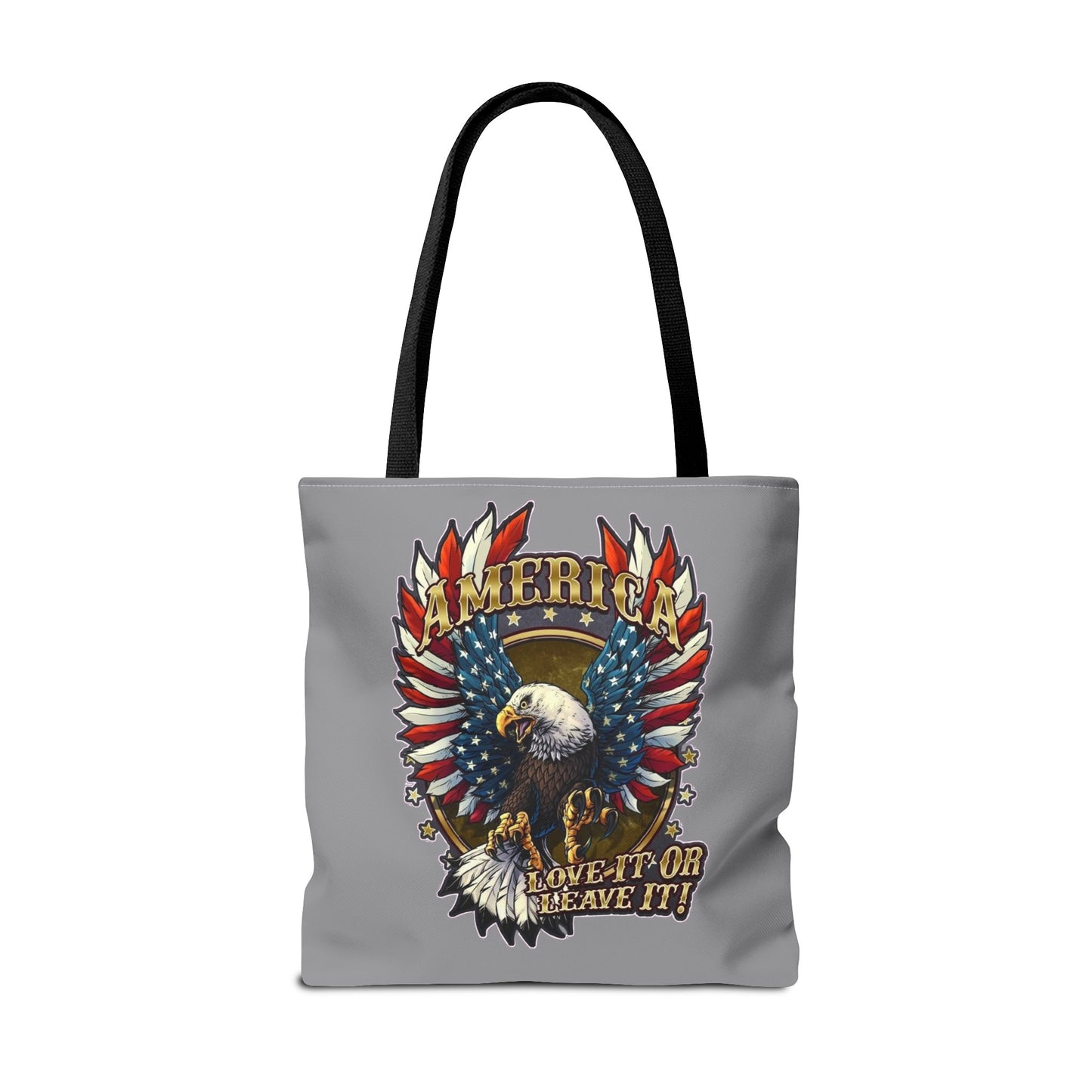 Eagle Usa Tote Bag Grey