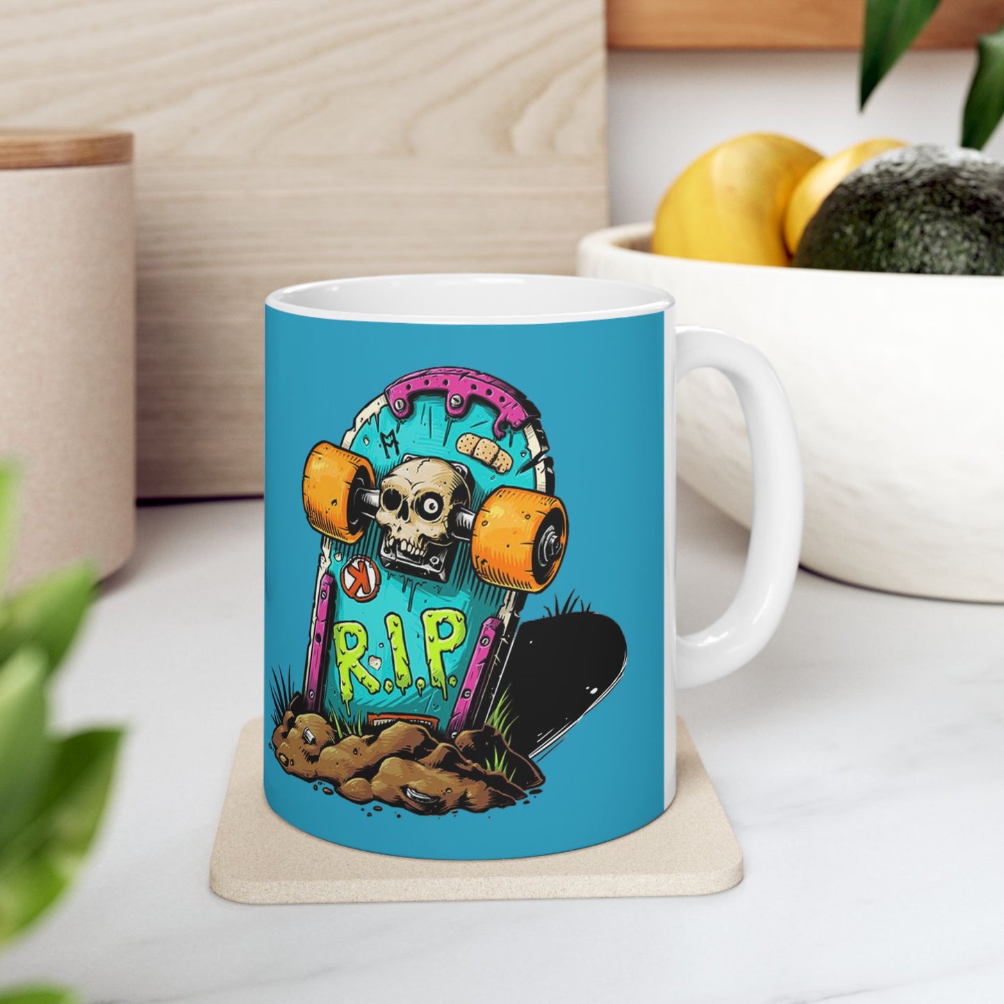 Monsters Mug 11-15 Onces Torquoise