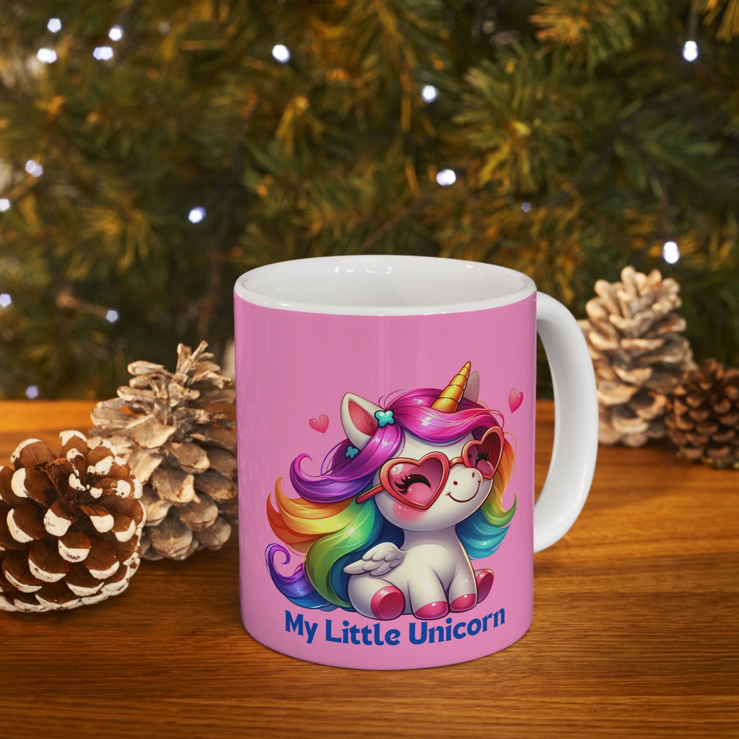 My Little Unicorn Fantasy Mug 11-15 Ounces Pink