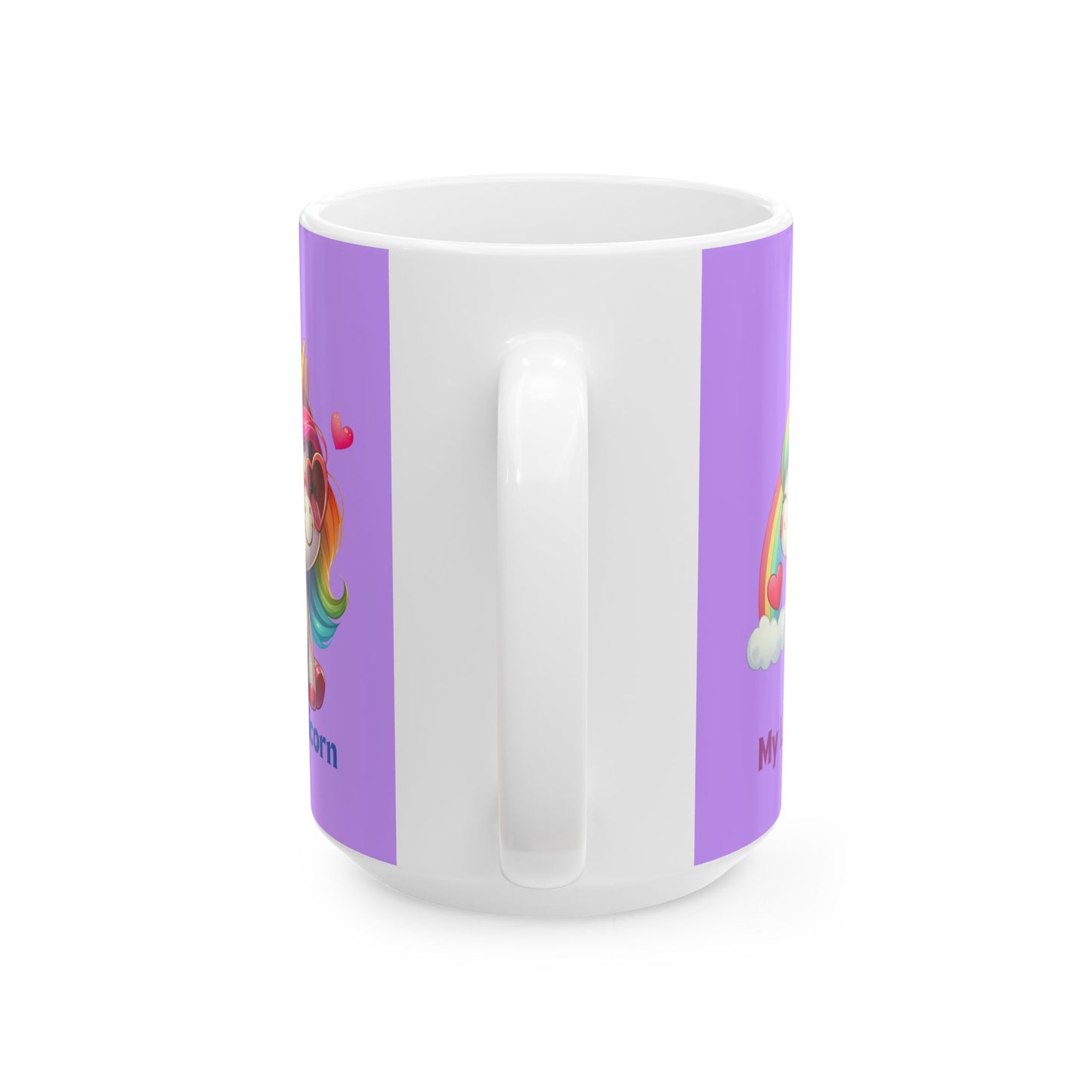 My Little Unicorn Princess Mug 11-15 Ounces Purple