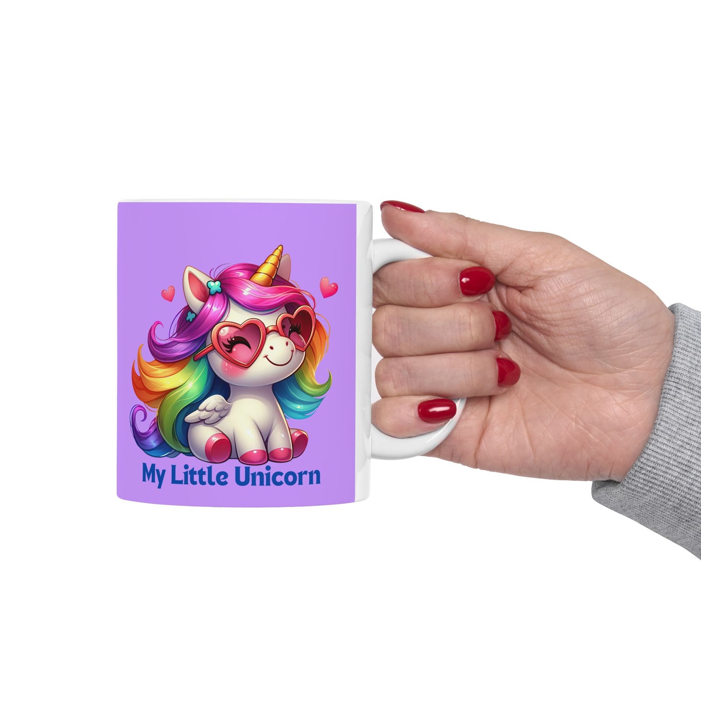 My Little Unicorn Princess Mug 11-15 Ounces Purple