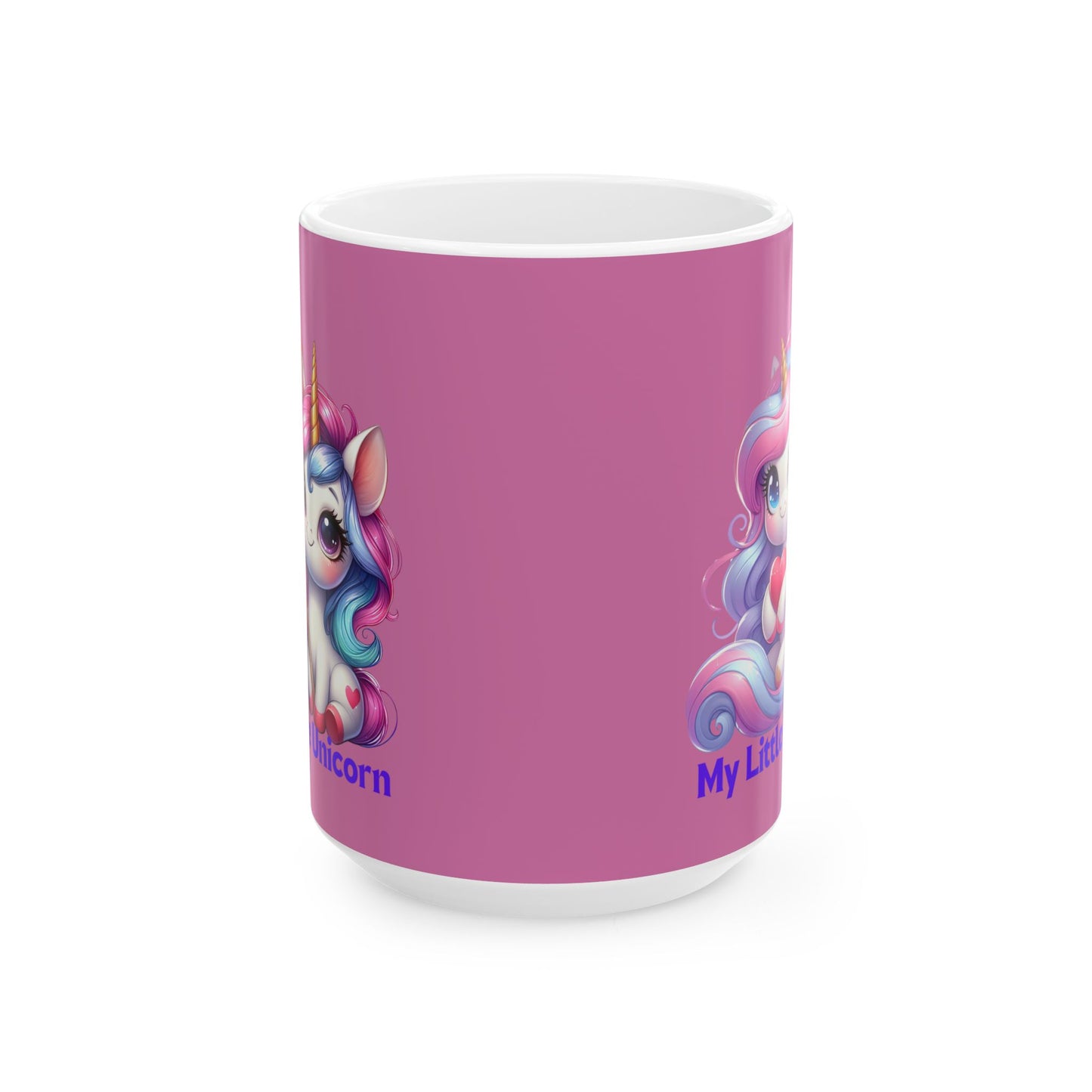My Little Unicorn Sweet Mug 11-15 Ounces Light Pink