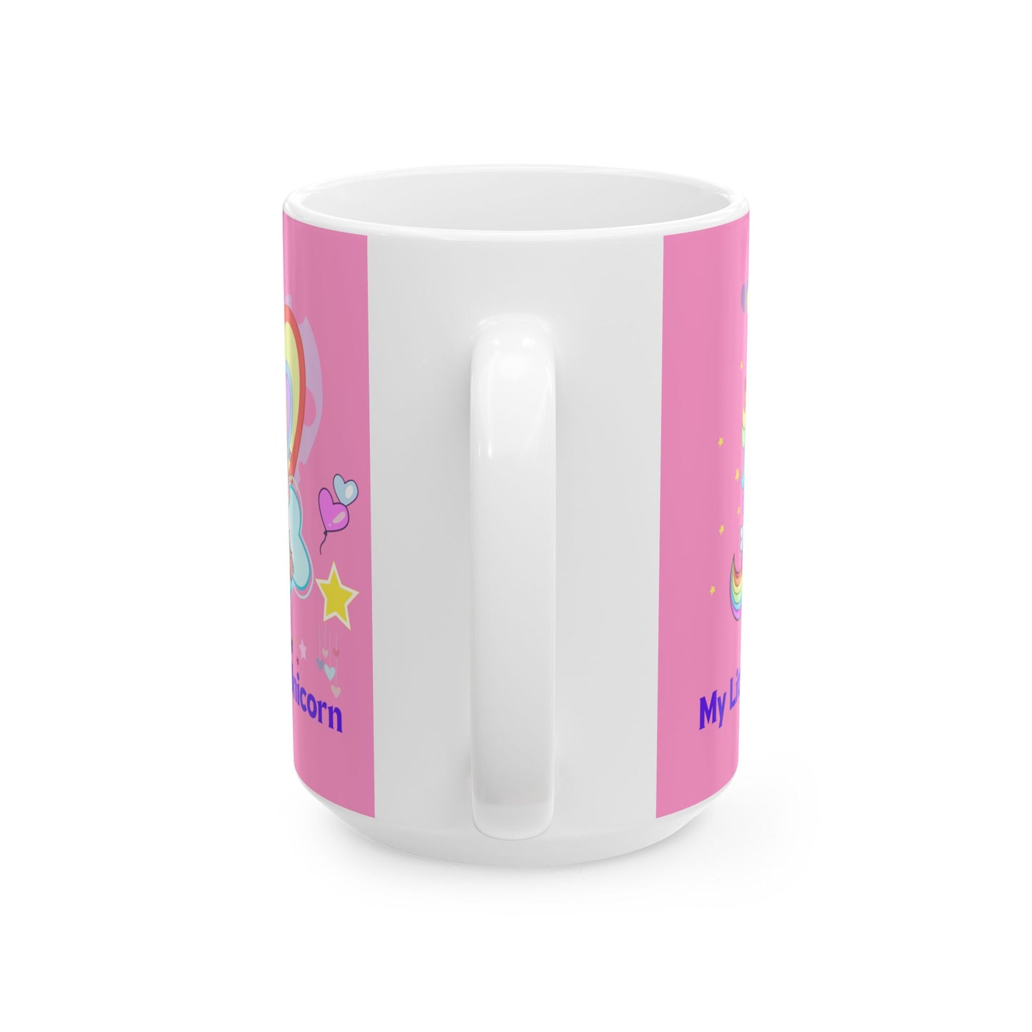 My Little Unicorn Love Mug 11-15 Ounces Pink