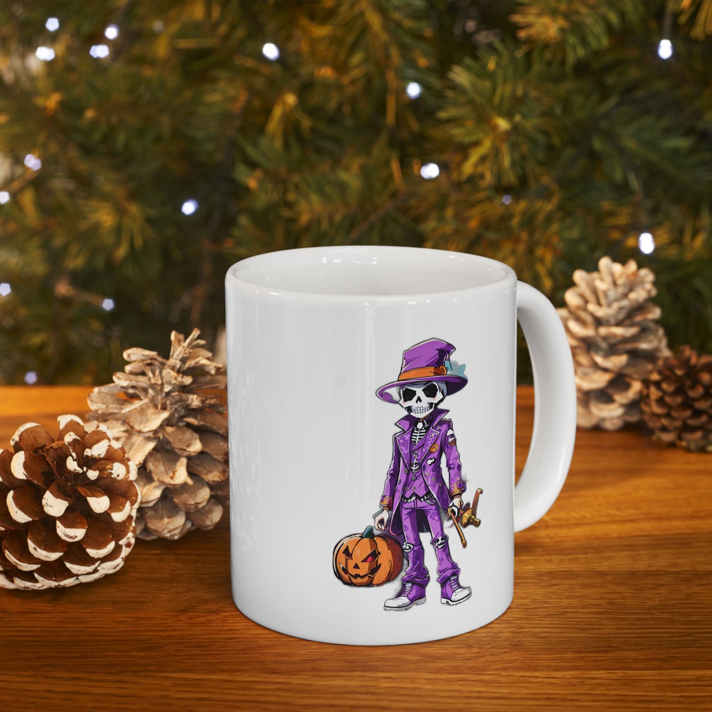 Halloween Mug 11-15 Onces White