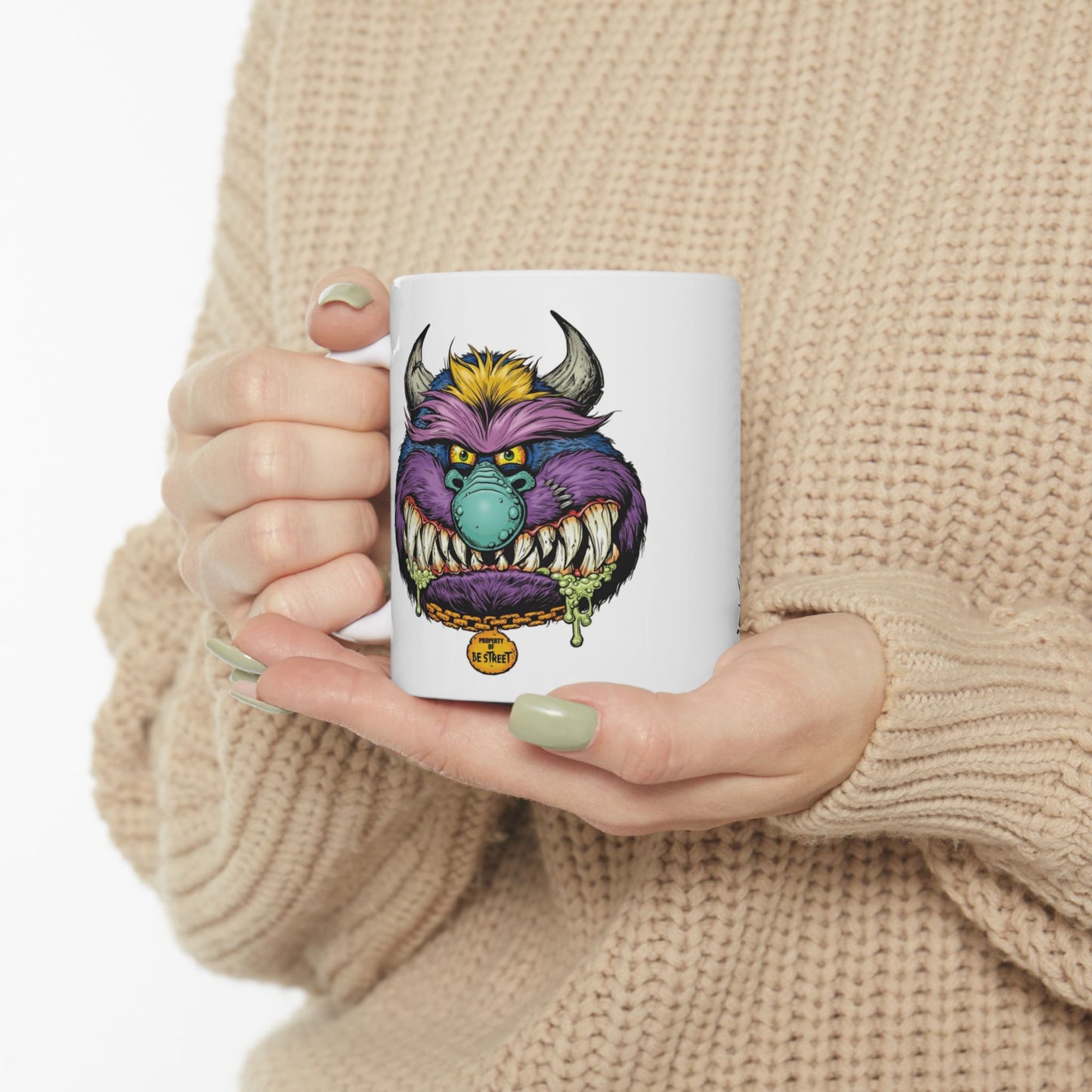 Monsters Mug 11-15 Onces White