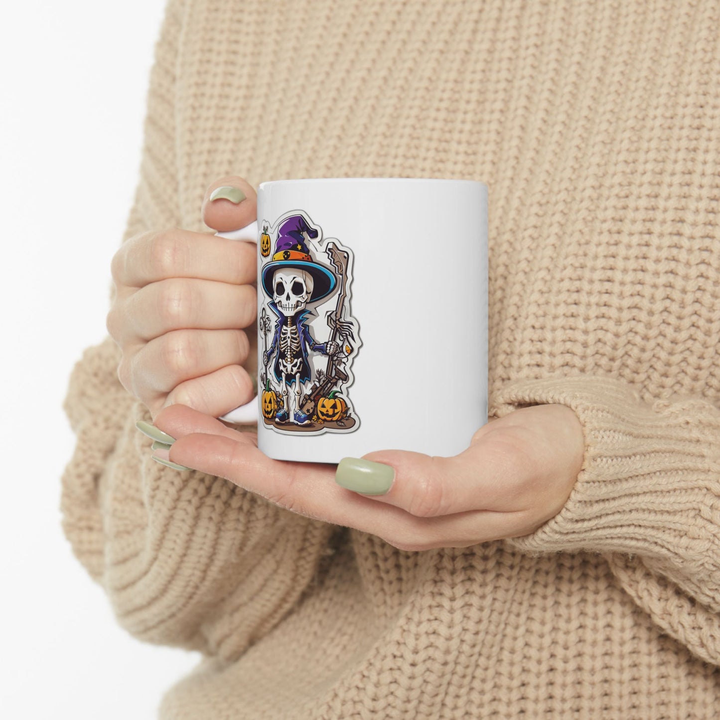 Halloween Mug 11-15 Onces White