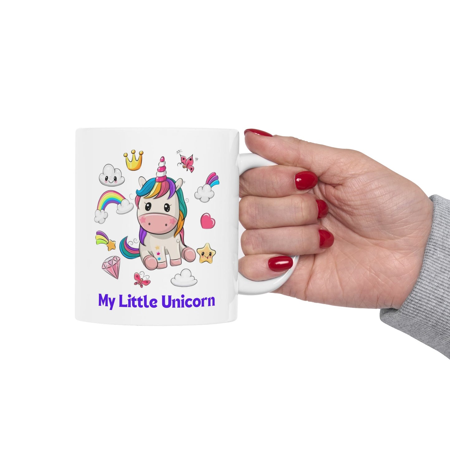 My Little Unicorn Fantasy Mug 11-15 Ounces White