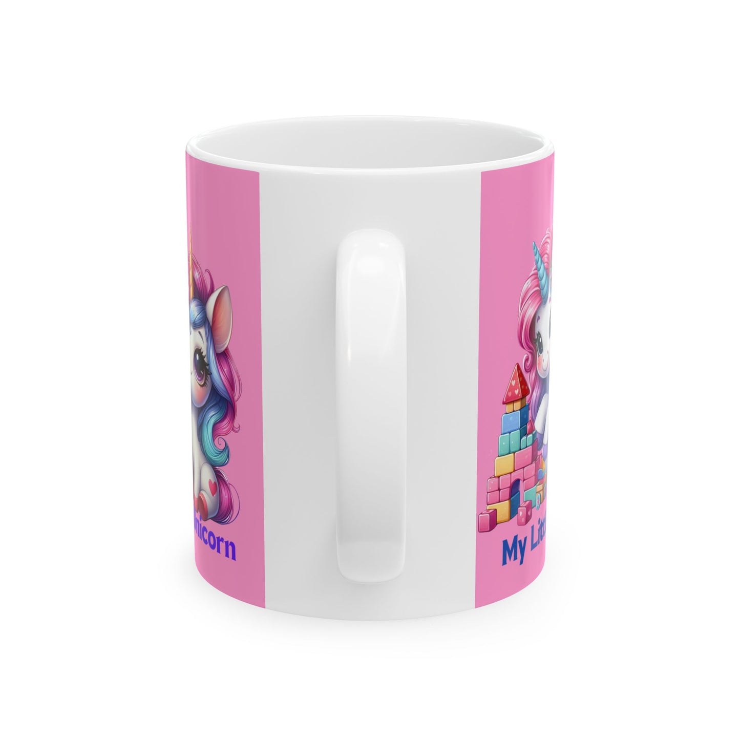 My Little Unicorn Candy Mug 11-15 Ounces Pink