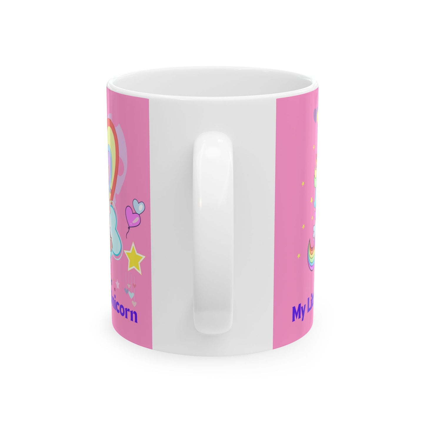 My Little Unicorn Love Mug 11-15 Ounces Pink