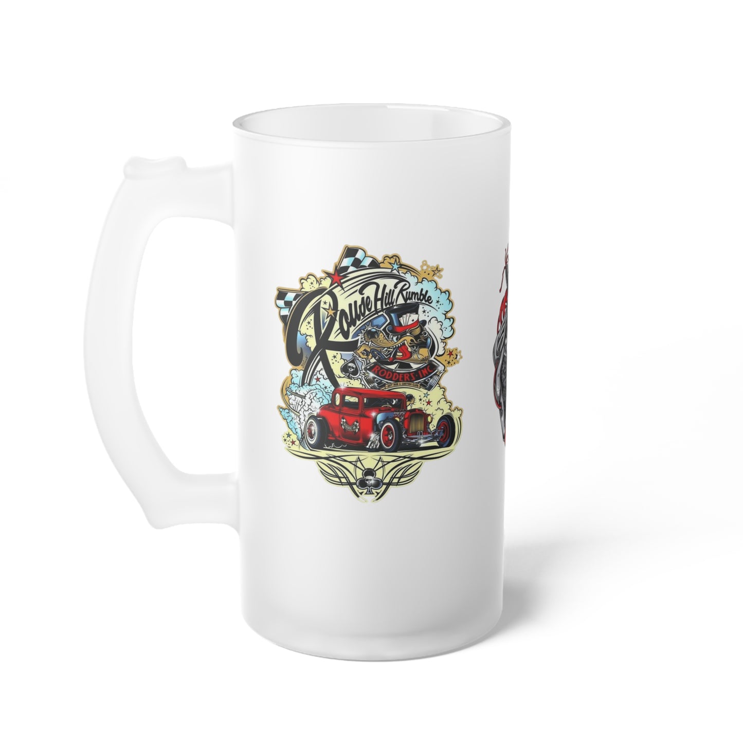 Frosted Glass Beer Mug