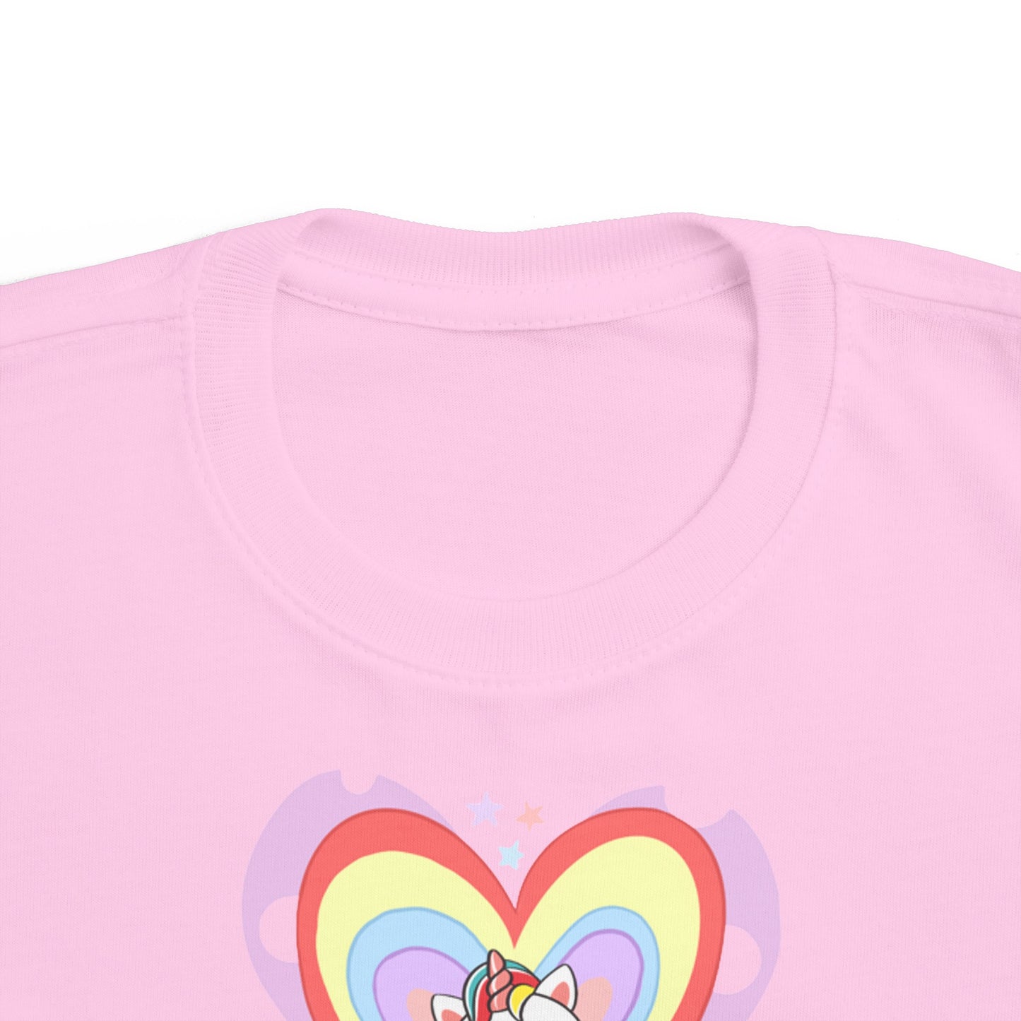 My Little Gold Star Unicorn Toddler's Fine Jersey Tee