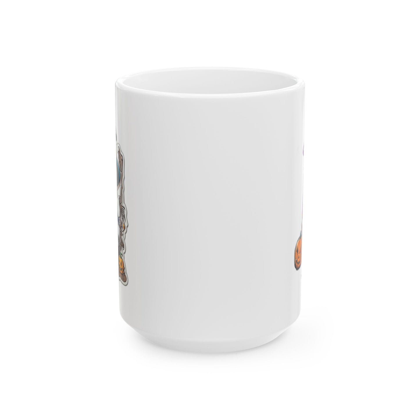 Halloween Mug 11-15 Onces White