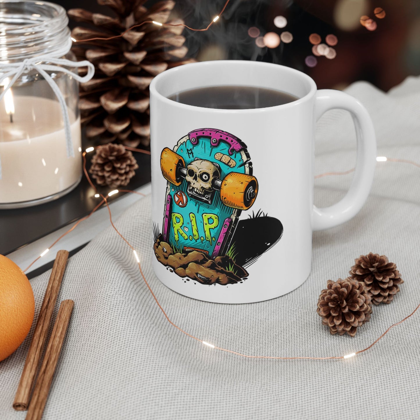 Monsters Mug 11-15 Onces White