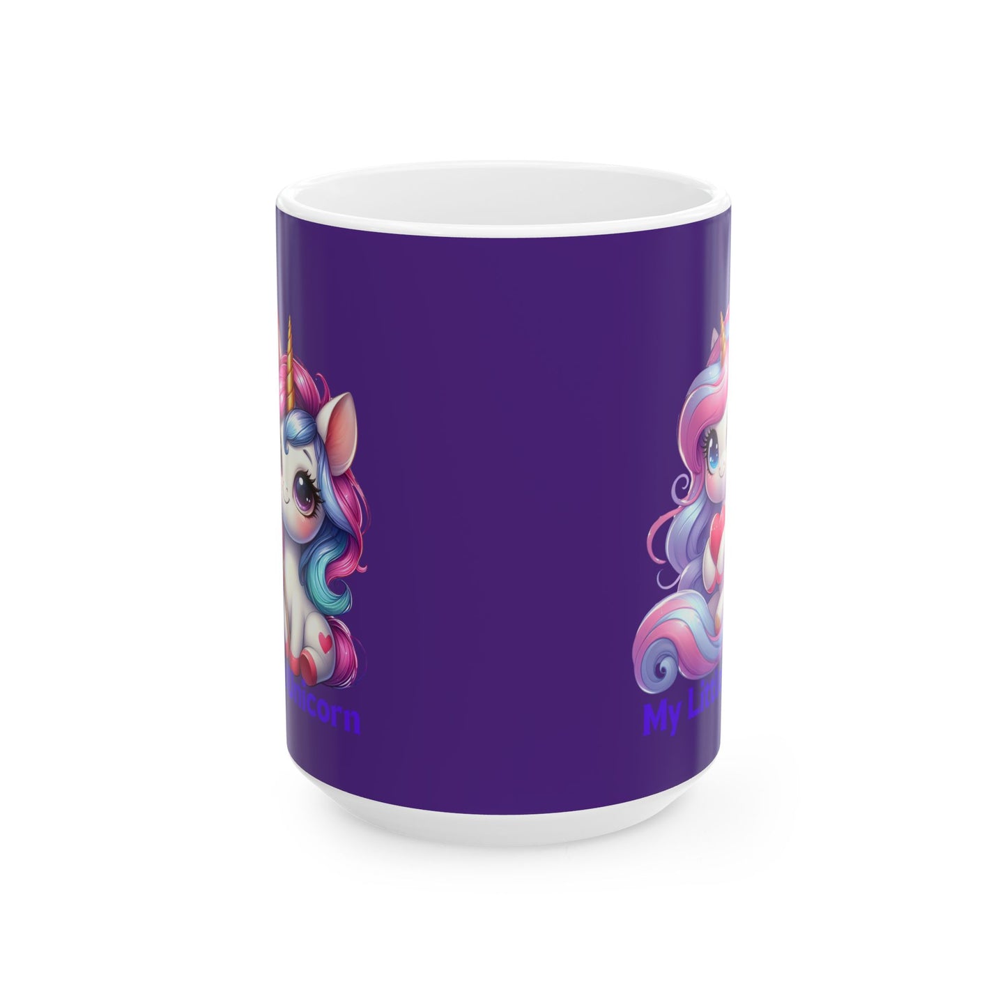 My Little Unicorn Sweet Mug 11-15 Ounces Purple