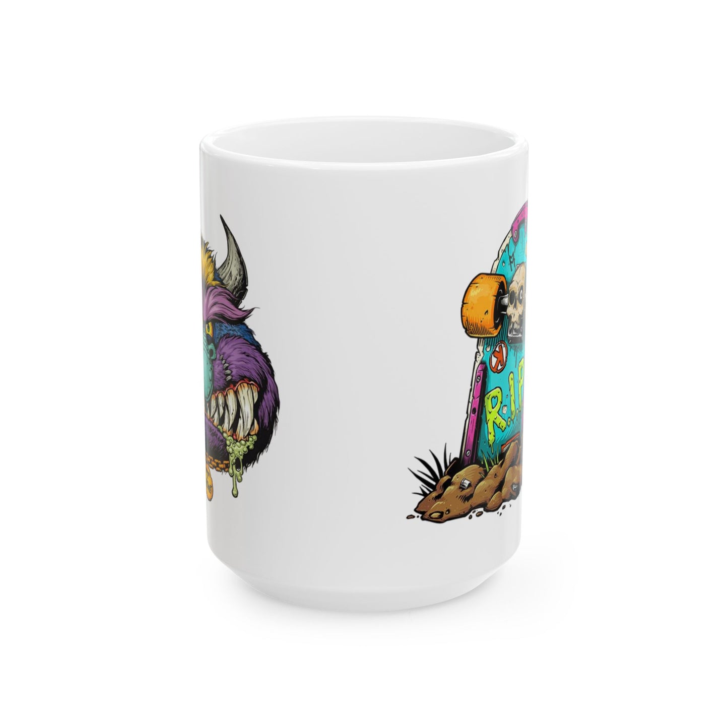 Monsters Mug 11-15 Onces White