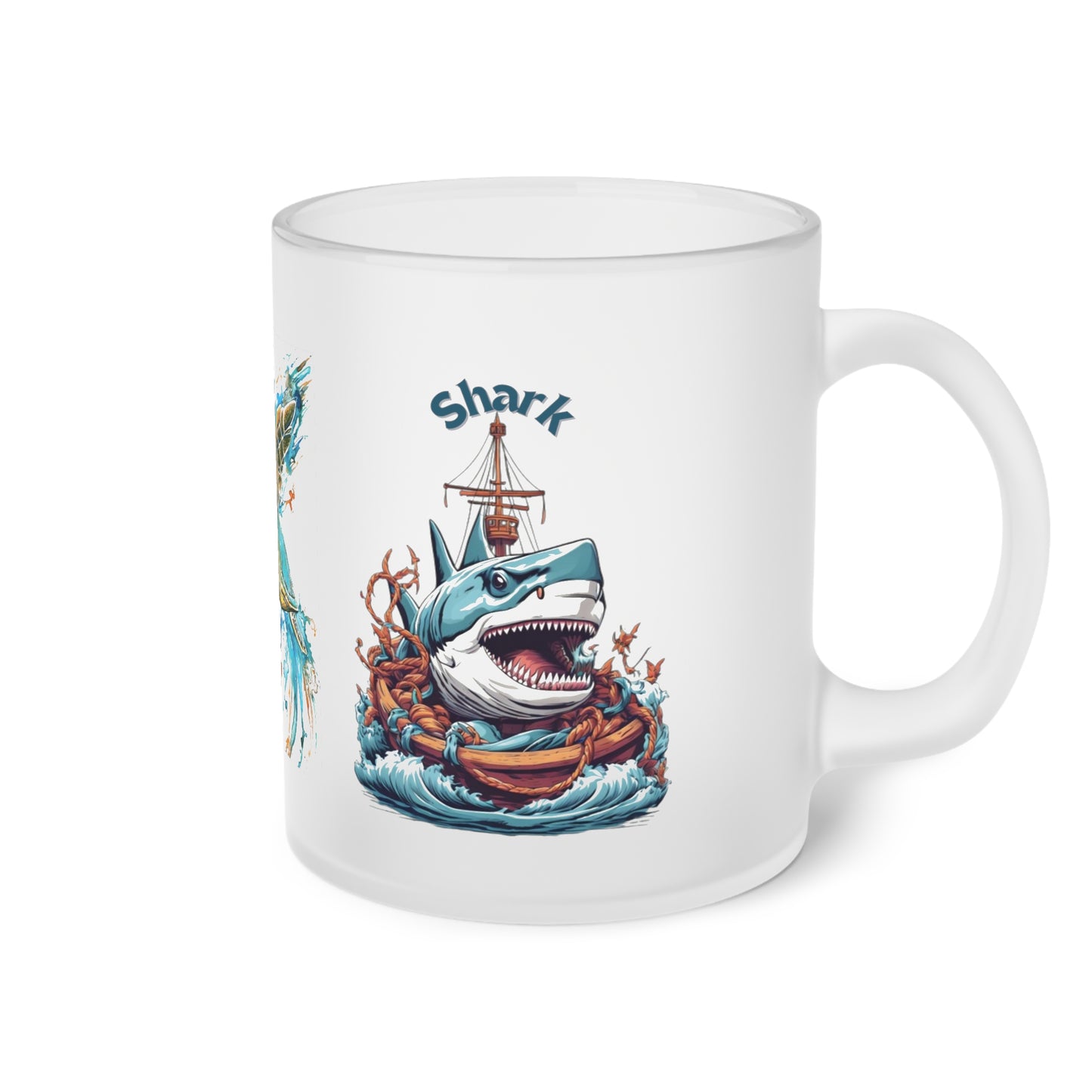 Frosted Glass Mug