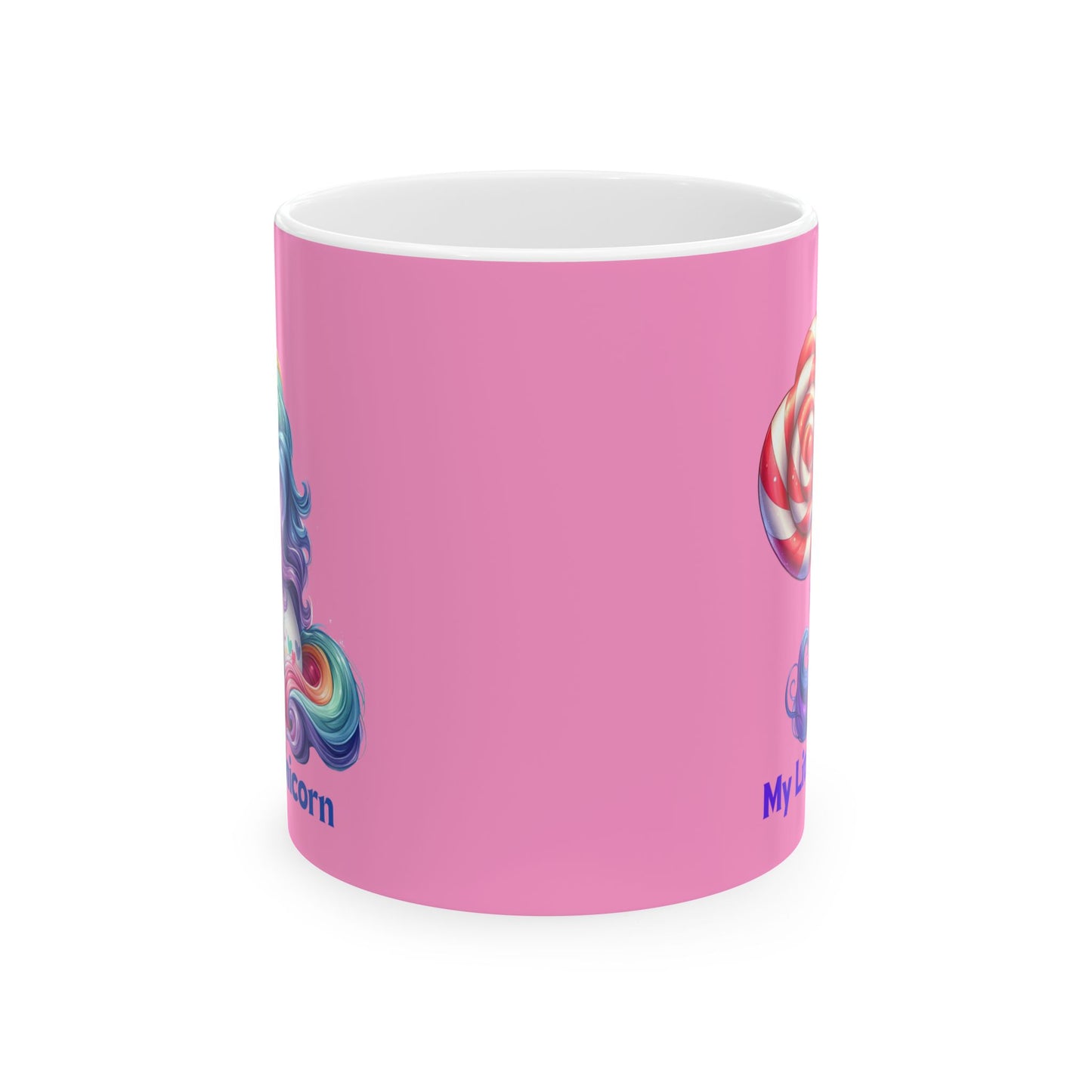 My Little Unicorn Candy Mug 11-15 Ounces Pink