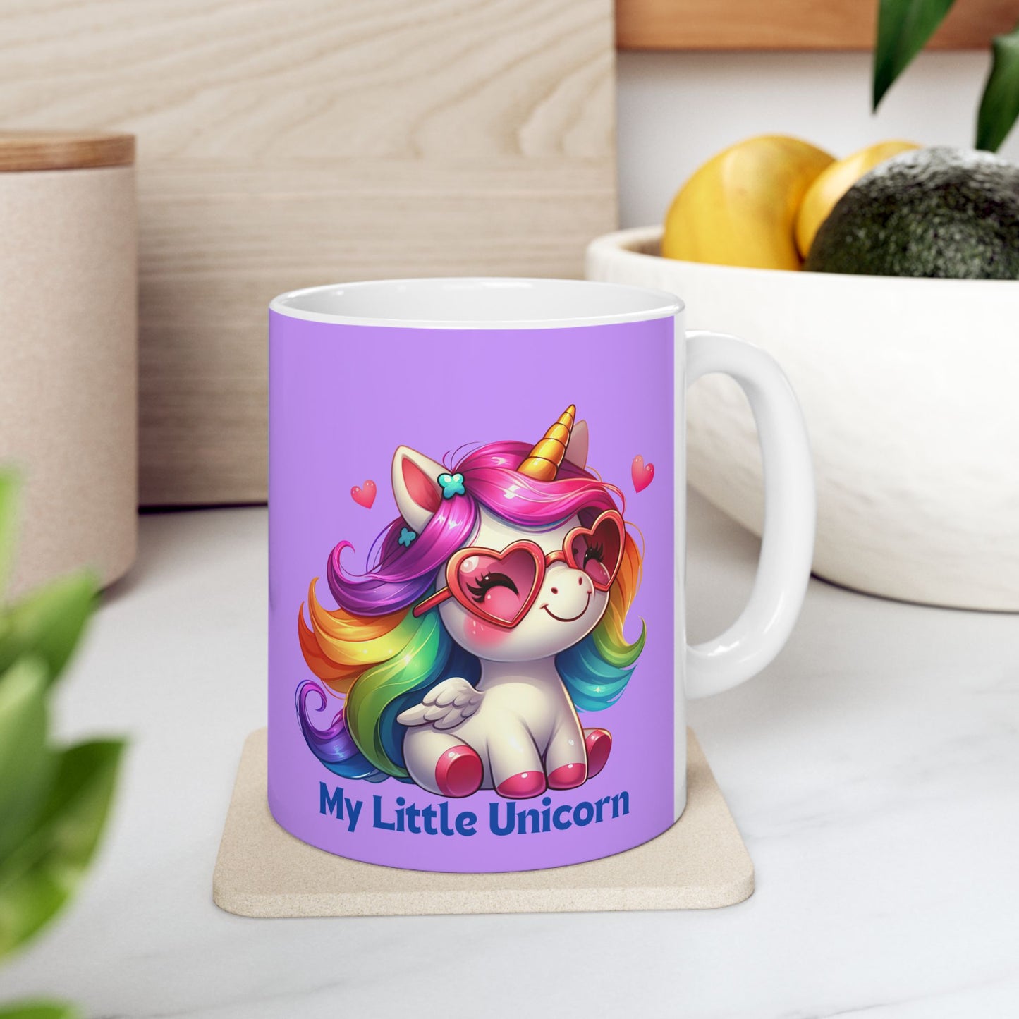 My Little Unicorn Princess Mug 11-15 Ounces Purple