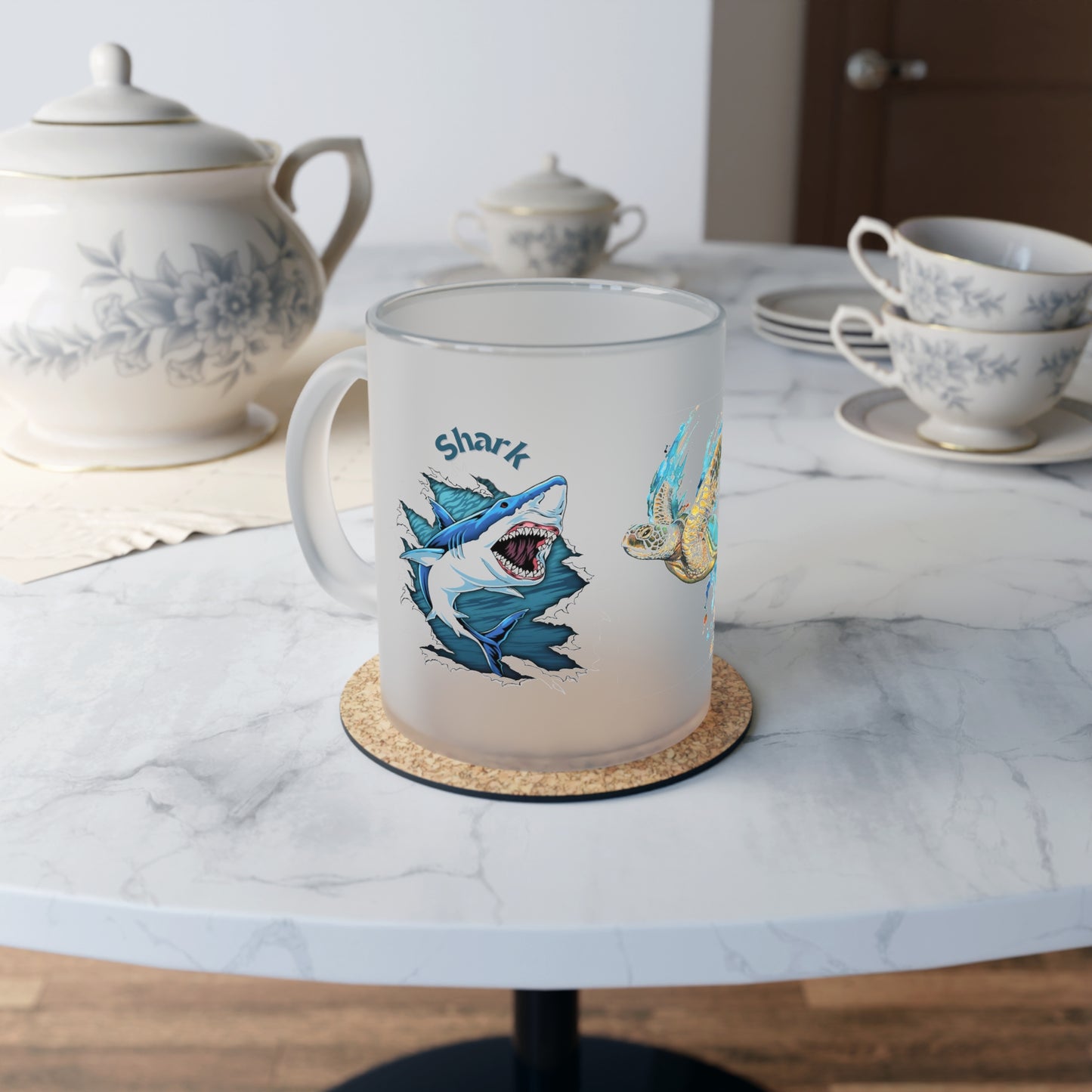 Frosted Glass Mug